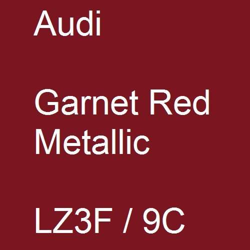 Audi, Garnet Red Metallic, LZ3F / 9C.